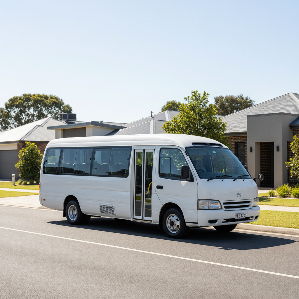 Minibus in Warrnambool